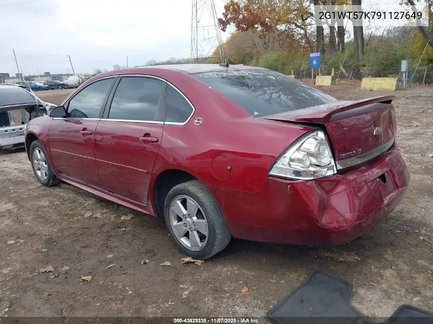 2G1WT57K791127649 2009 Chevrolet Impala Lt