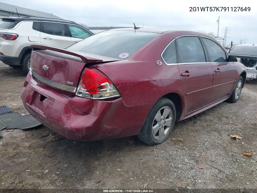 2G1WT57K791127649 2009 Chevrolet Impala Lt