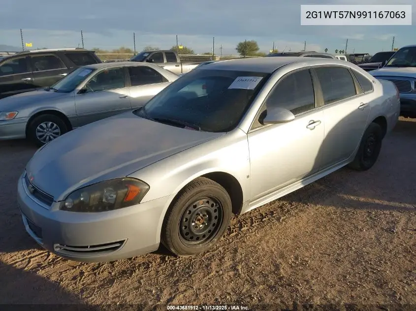 2G1WT57N991167063 2009 Chevrolet Impala Lt