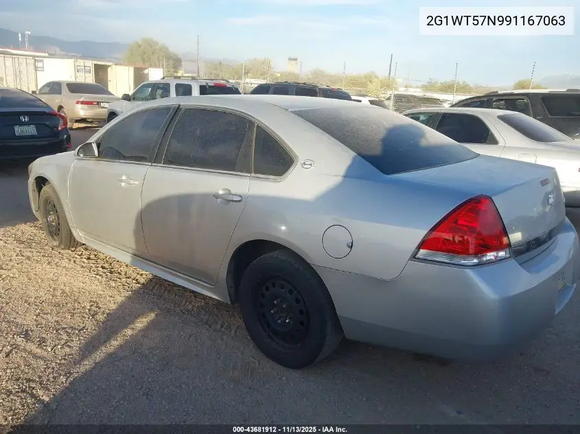 2G1WT57N991167063 2009 Chevrolet Impala Lt
