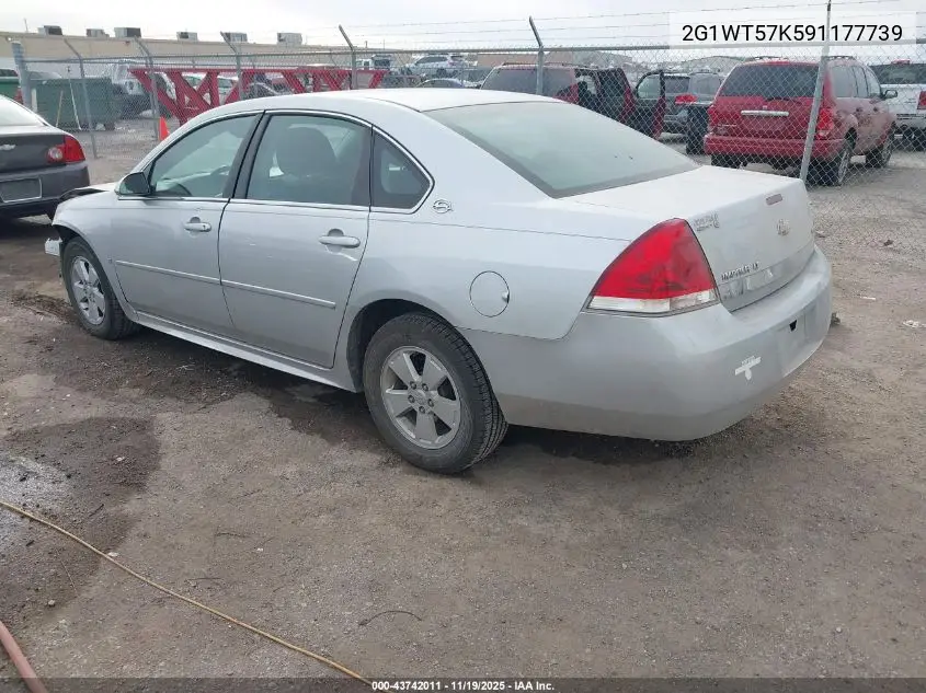 2G1WT57K591177739 2009 Chevrolet Impala Lt