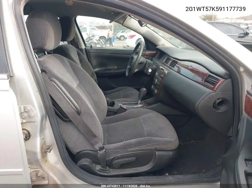 2G1WT57K591177739 2009 Chevrolet Impala Lt