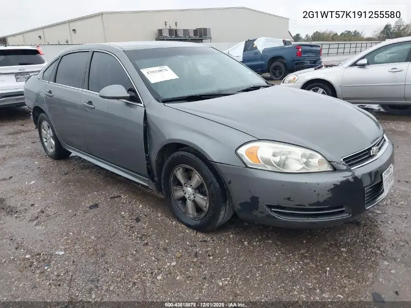 2G1WT57K191255580 2009 Chevrolet Impala Lt
