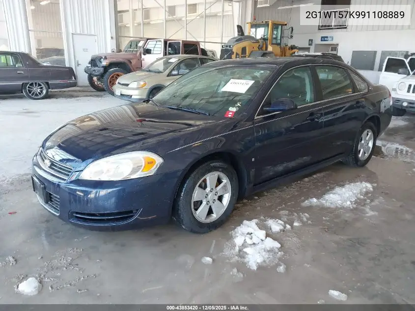 2G1WT57K991108889 2009 Chevrolet Impala Lt