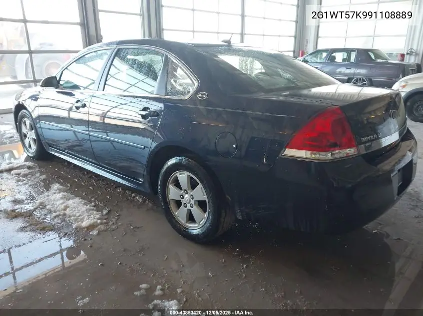 2G1WT57K991108889 2009 Chevrolet Impala Lt