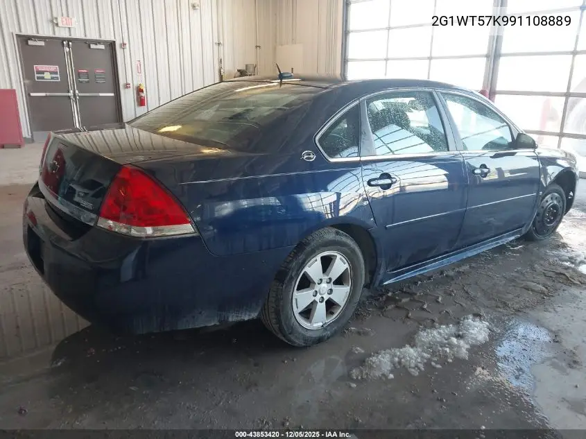 2G1WT57K991108889 2009 Chevrolet Impala Lt