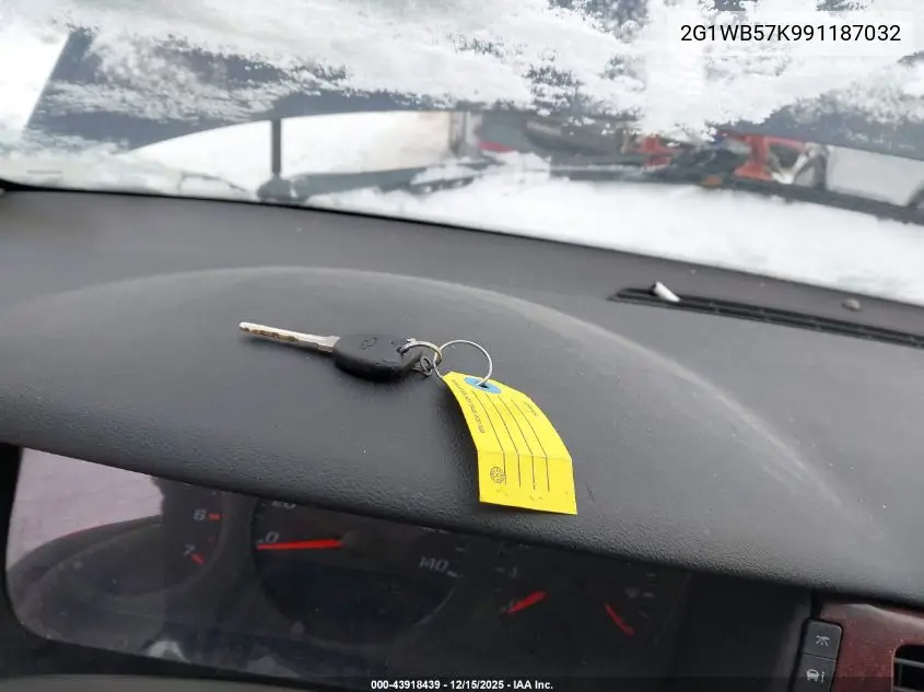2G1WB57K991187032 2009 Chevrolet Impala Ls