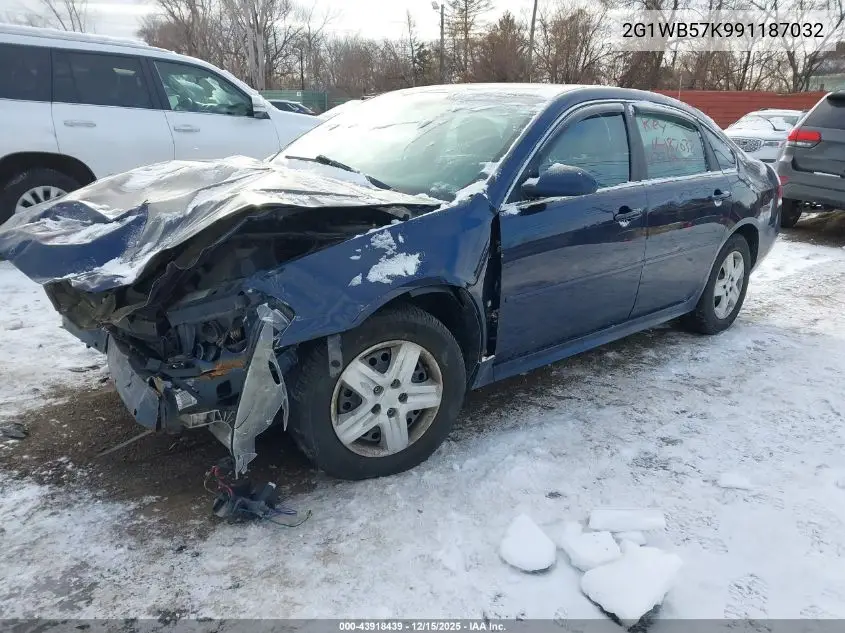 2G1WB57K991187032 2009 Chevrolet Impala Ls