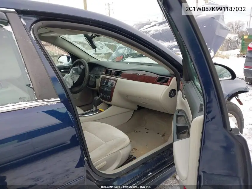 2G1WB57K991187032 2009 Chevrolet Impala Ls