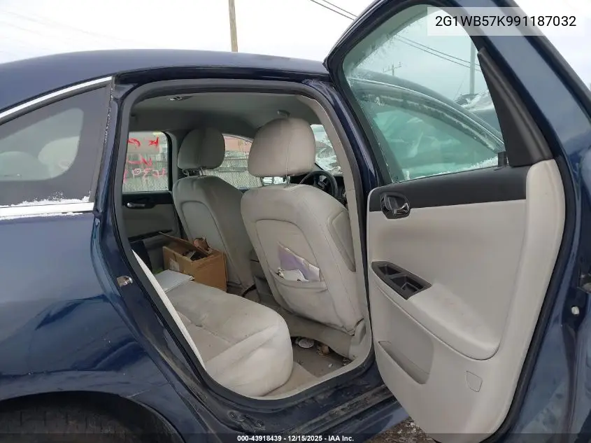 2G1WB57K991187032 2009 Chevrolet Impala Ls