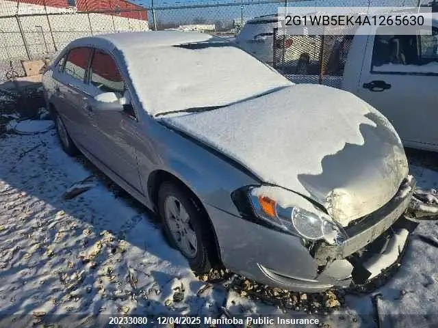 2G1WB5EK4A1265630 2010 Chevrolet Impala Lt V6