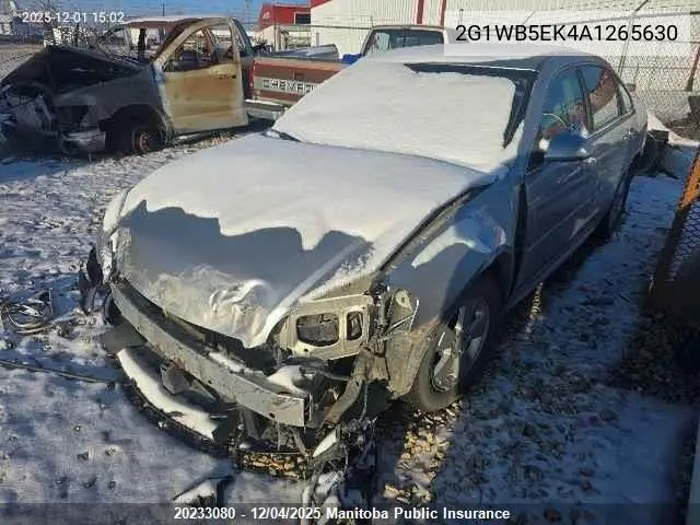 2G1WB5EK4A1265630 2010 Chevrolet Impala Lt V6