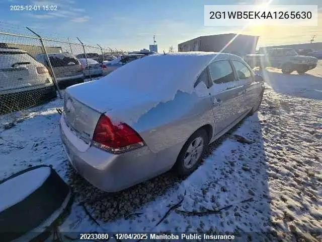 2G1WB5EK4A1265630 2010 Chevrolet Impala Lt V6