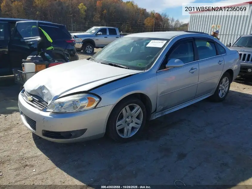 2G1WB5EN2A1236069 2010 Chevrolet Impala Lt