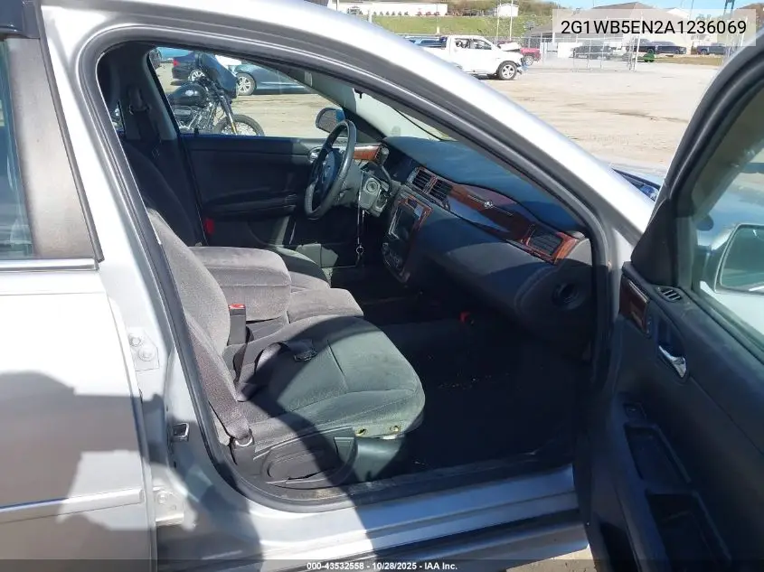 2G1WB5EN2A1236069 2010 Chevrolet Impala Lt