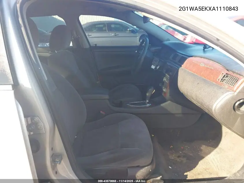 2G1WA5EKXA1110843 2010 Chevrolet Impala Ls