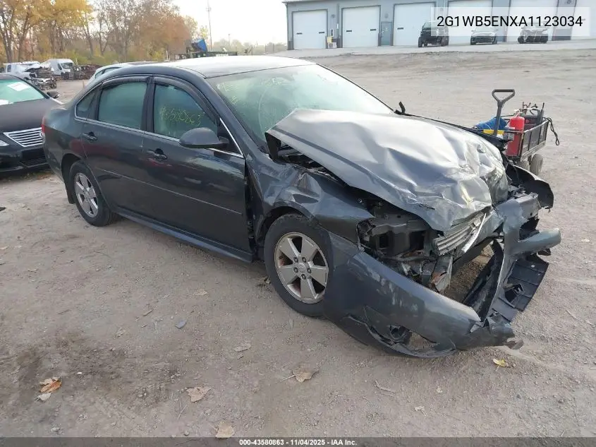 2G1WB5ENXA1123034 2010 Chevrolet Impala Lt