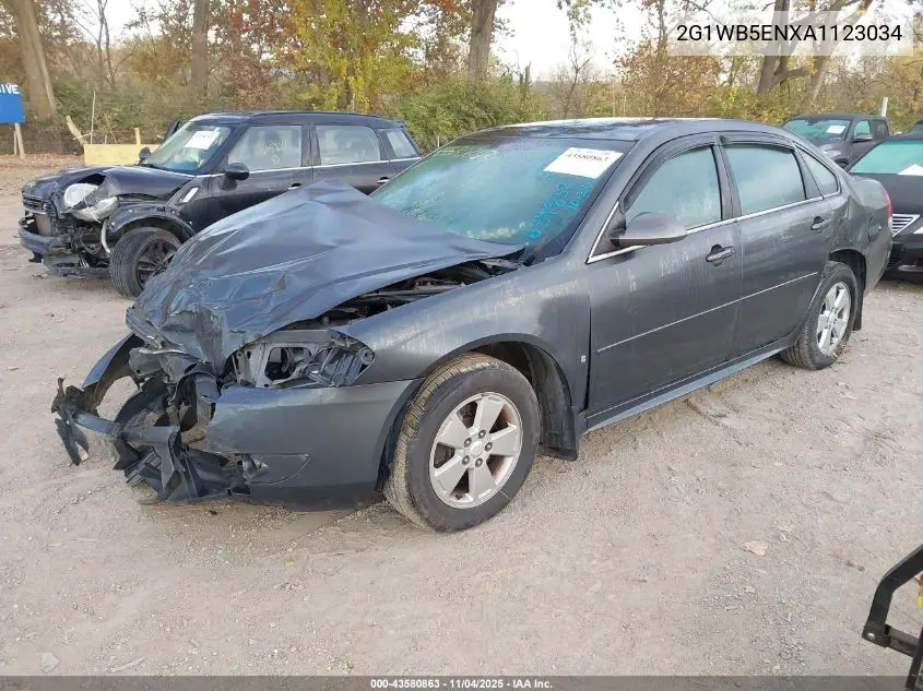 2G1WB5ENXA1123034 2010 Chevrolet Impala Lt