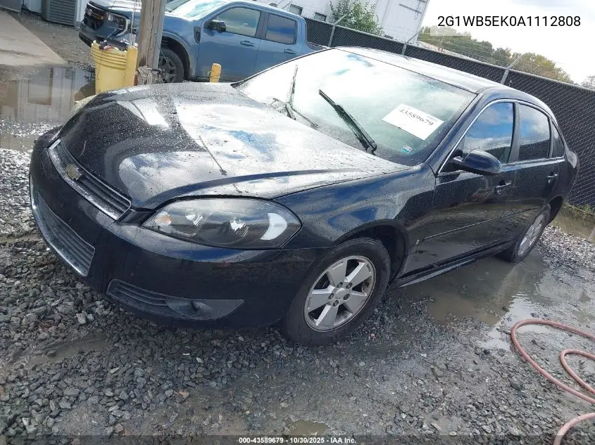 2G1WB5EK0A1112808 2010 Chevrolet Impala Lt