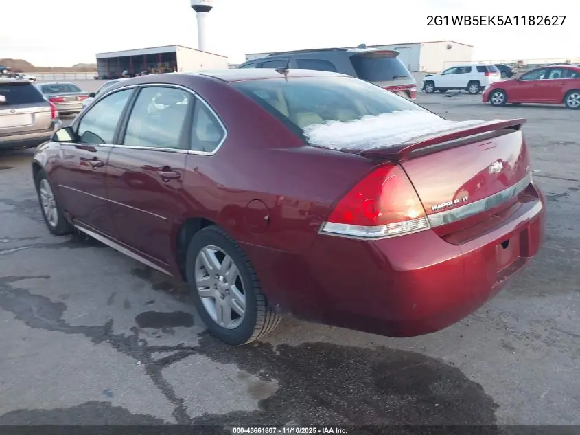 2G1WB5EK5A1182627 2010 Chevrolet Impala Lt