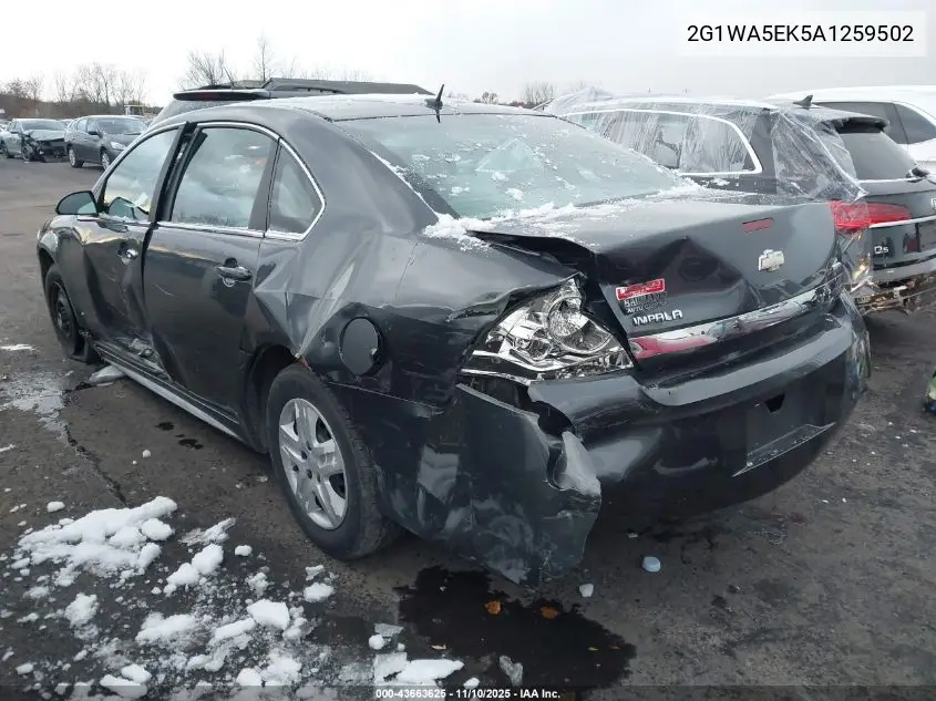 2G1WA5EK5A1259502 2010 Chevrolet Impala Ls
