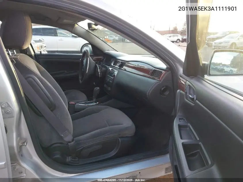 2G1WA5EK3A1111901 2010 Chevrolet Impala Ls