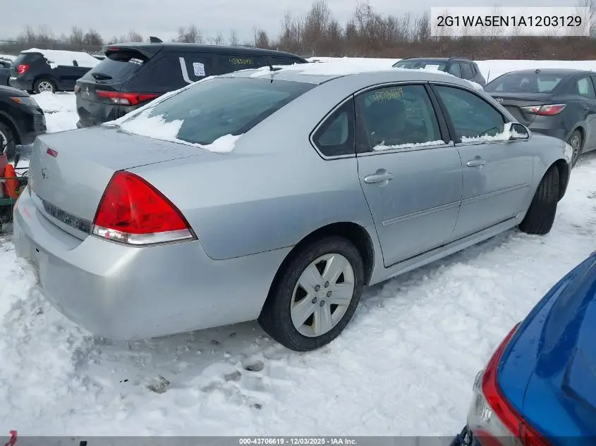 2G1WA5EN1A1203129 2010 Chevrolet Impala Ls