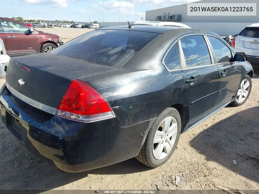 2G1WA5EK0A1223765 2010 Chevrolet Impala Ls