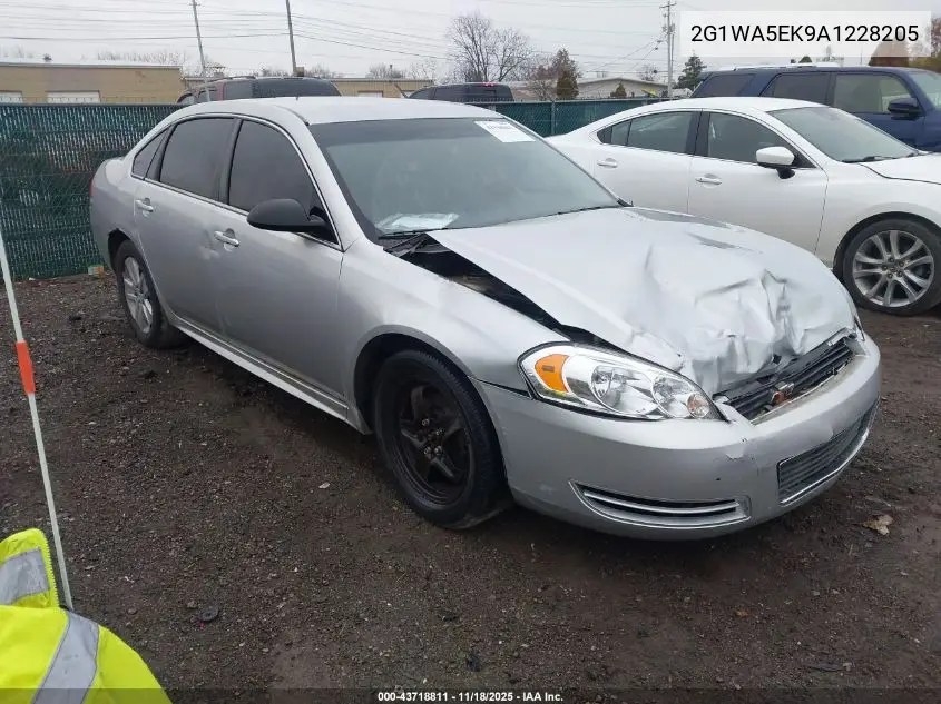 2G1WA5EK9A1228205 2010 Chevrolet Impala Ls