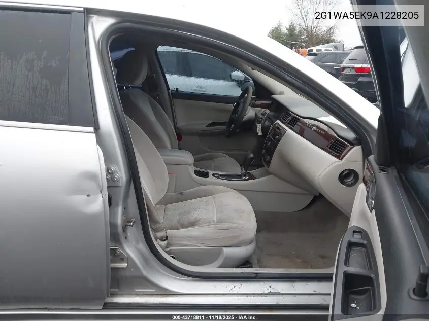 2G1WA5EK9A1228205 2010 Chevrolet Impala Ls