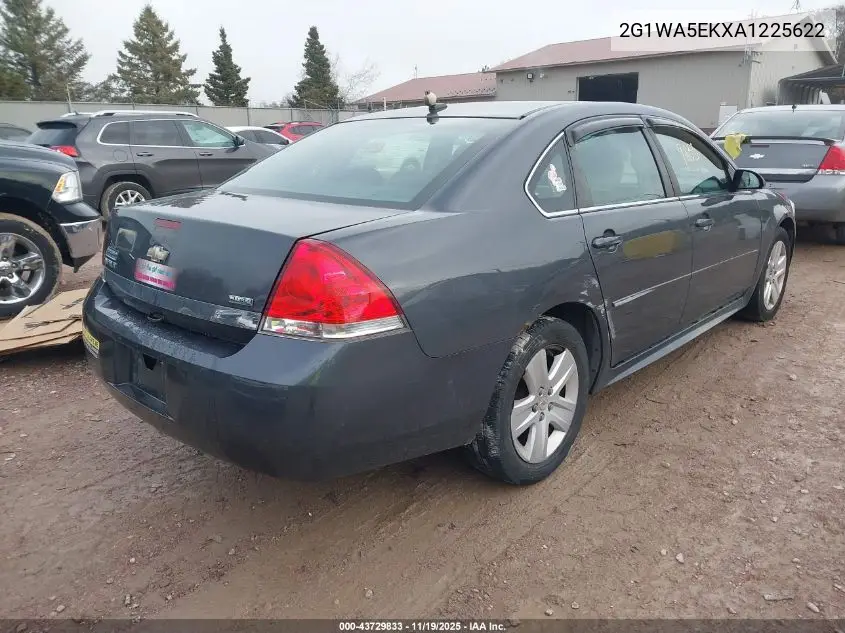 2G1WA5EKXA1225622 2010 Chevrolet Impala Ls