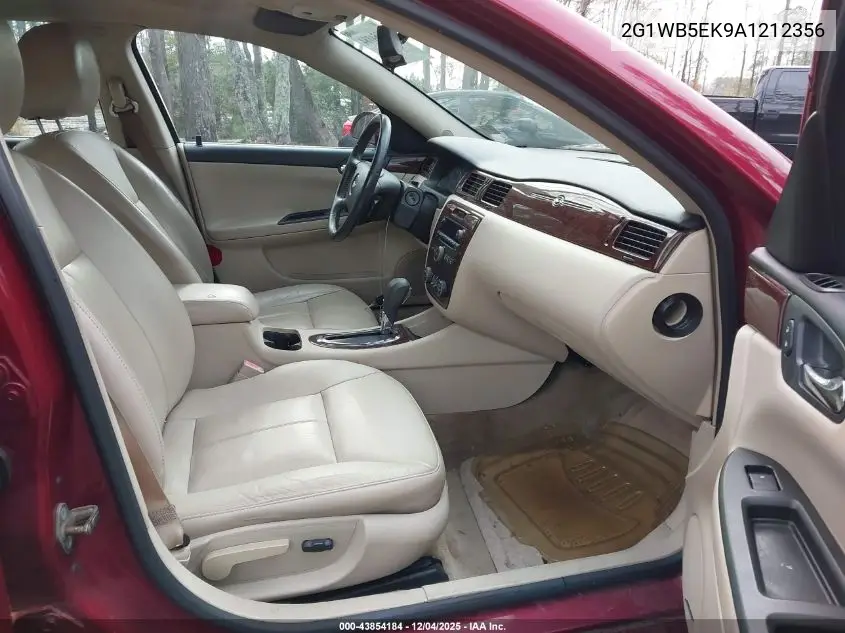 2G1WB5EK9A1212356 2010 Chevrolet Impala Lt