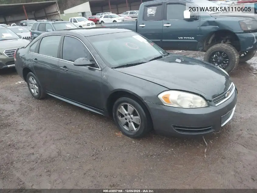 2G1WA5EK5A1110605 2010 Chevrolet Impala Ls