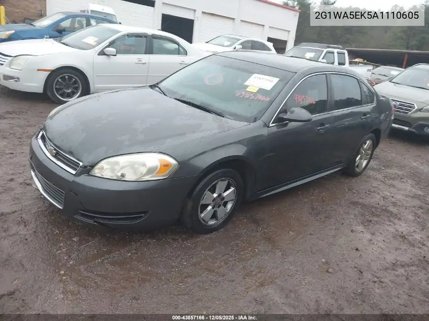 2G1WA5EK5A1110605 2010 Chevrolet Impala Ls