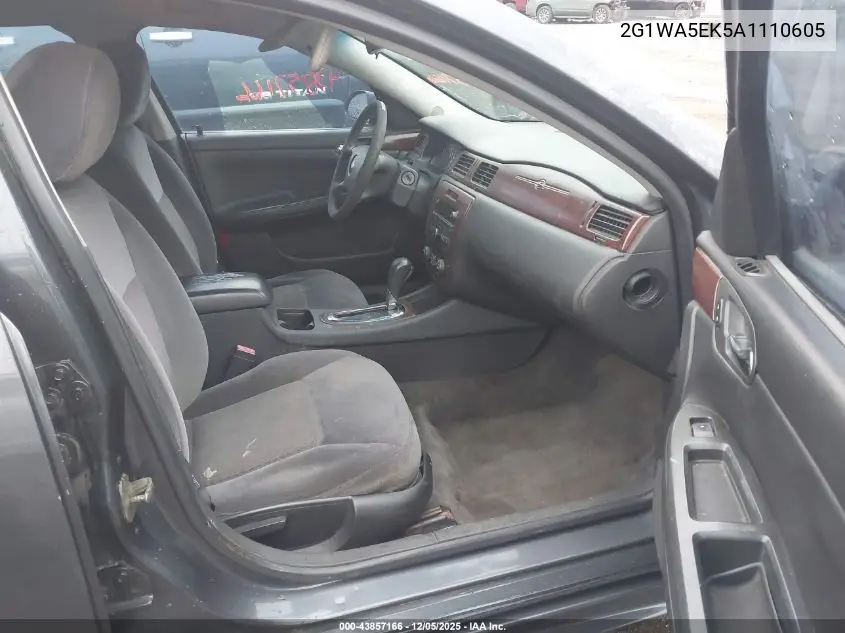 2G1WA5EK5A1110605 2010 Chevrolet Impala Ls