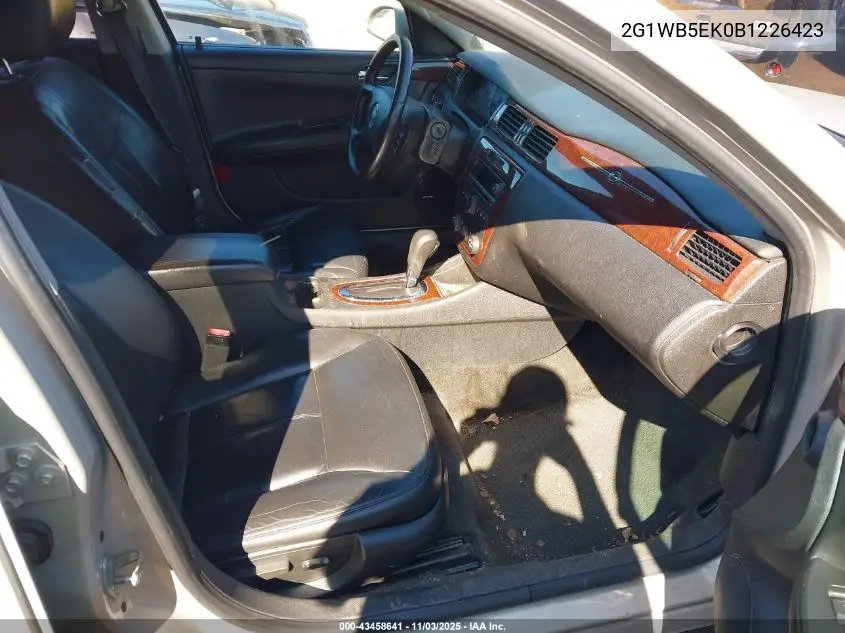 2G1WB5EK0B1226423 2011 Chevrolet Impala Lt