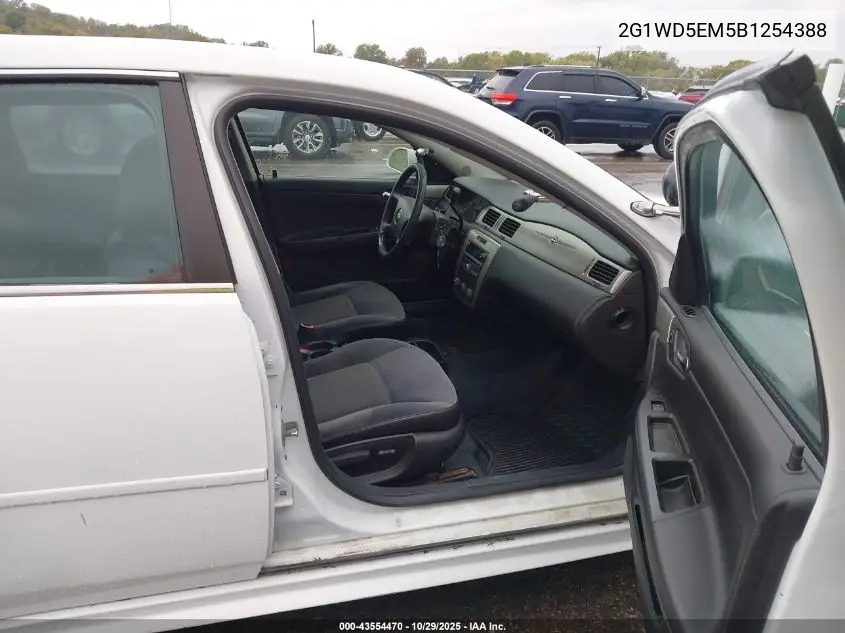 2G1WD5EM5B1254388 2011 Chevrolet Impala Police