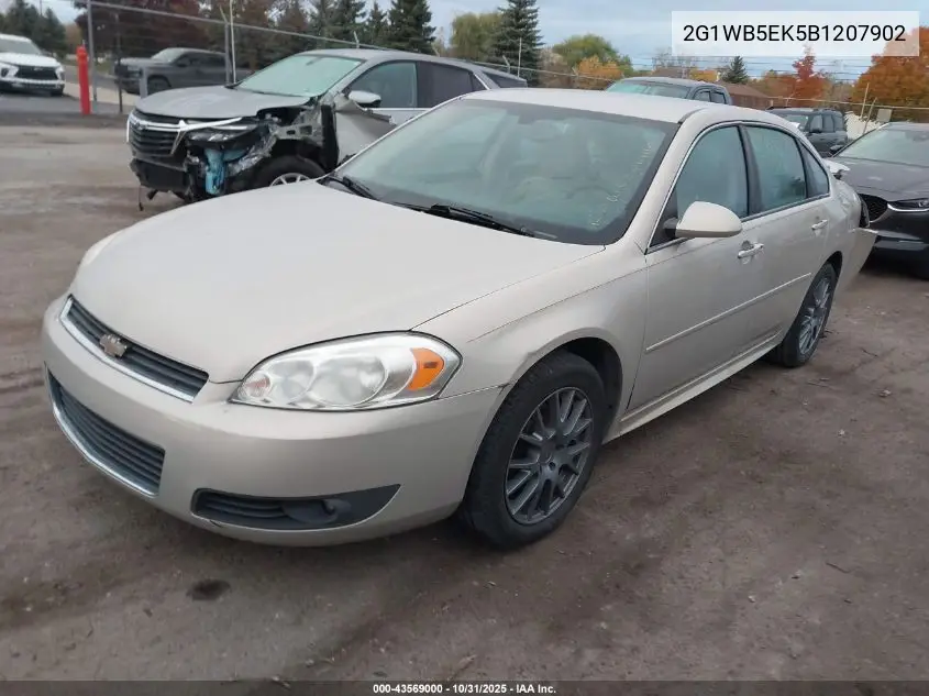 2G1WB5EK5B1207902 2011 Chevrolet Impala Lt