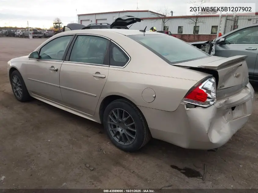 2G1WB5EK5B1207902 2011 Chevrolet Impala Lt