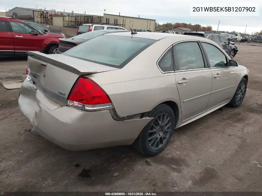 2G1WB5EK5B1207902 2011 Chevrolet Impala Lt