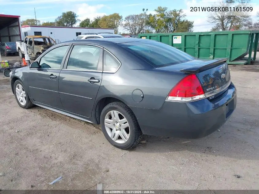 2G1WG5EK0B1161509 2011 Chevrolet Impala Lt