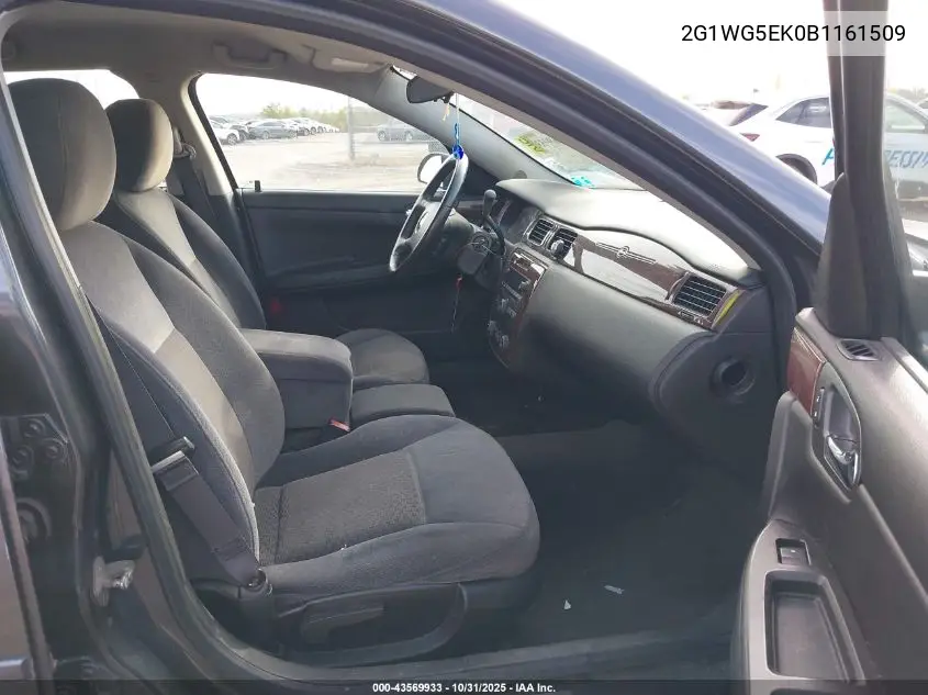 2G1WG5EK0B1161509 2011 Chevrolet Impala Lt