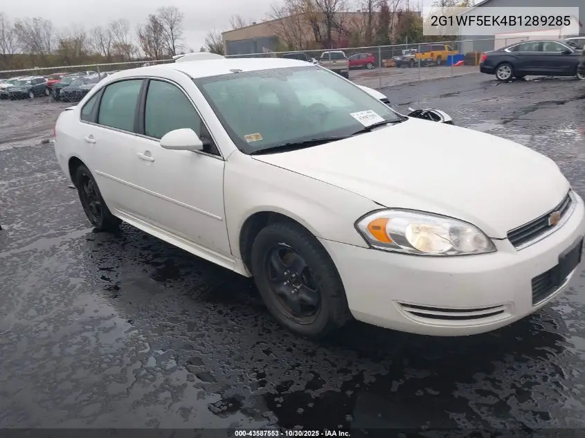 2G1WF5EK4B1289285 2011 Chevrolet Impala Ls