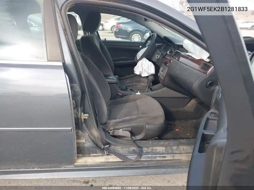 2G1WF5EK2B1281833 2011 Chevrolet Impala Ls