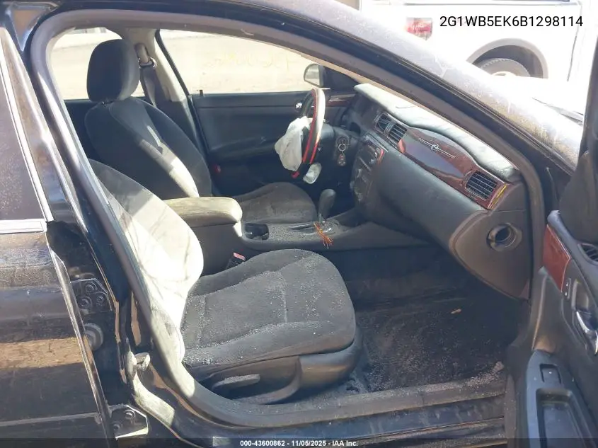2G1WB5EK6B1298114 2011 Chevrolet Impala Lt