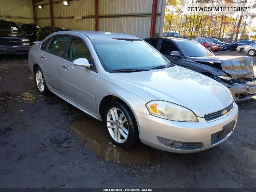 2G1WC5EM1B1138821 2011 Chevrolet Impala Ltz