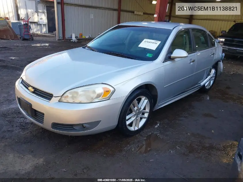2G1WC5EM1B1138821 2011 Chevrolet Impala Ltz