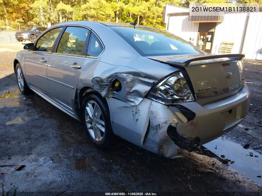 2G1WC5EM1B1138821 2011 Chevrolet Impala Ltz