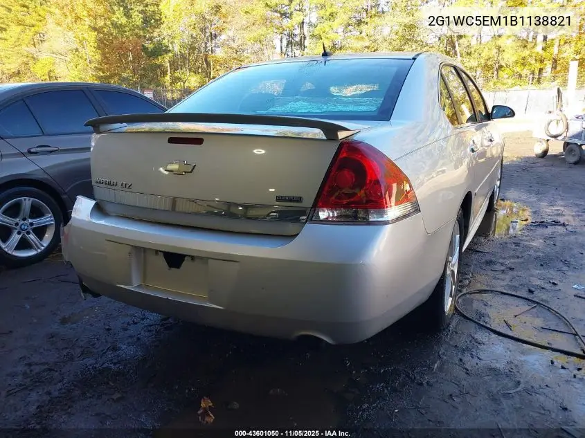 2G1WC5EM1B1138821 2011 Chevrolet Impala Ltz