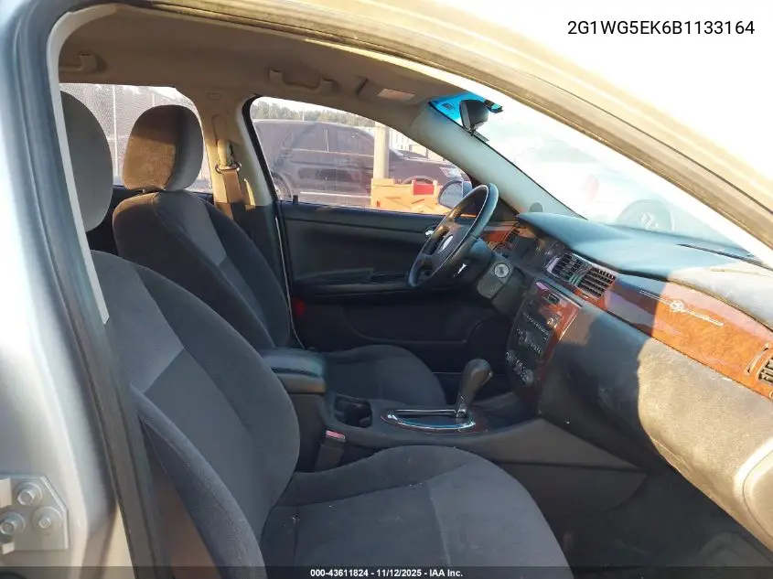 2G1WG5EK6B1133164 2011 Chevrolet Impala Lt